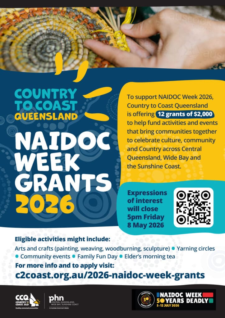Thumbnail of NAIDOC Week 2026 CCQ Grants Flyer