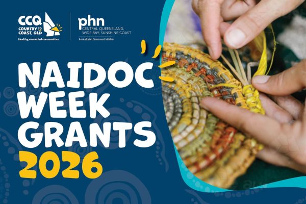 NAIDOC Week Grants 2026 Banner with CCQ and PHN logos